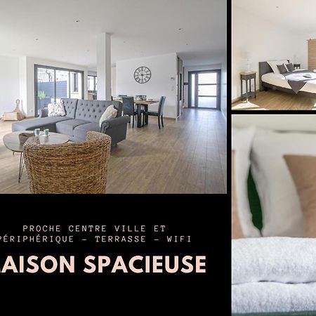Quijote, Maison Moderne Avec Terrasse A Caen Ngoại thất bức ảnh